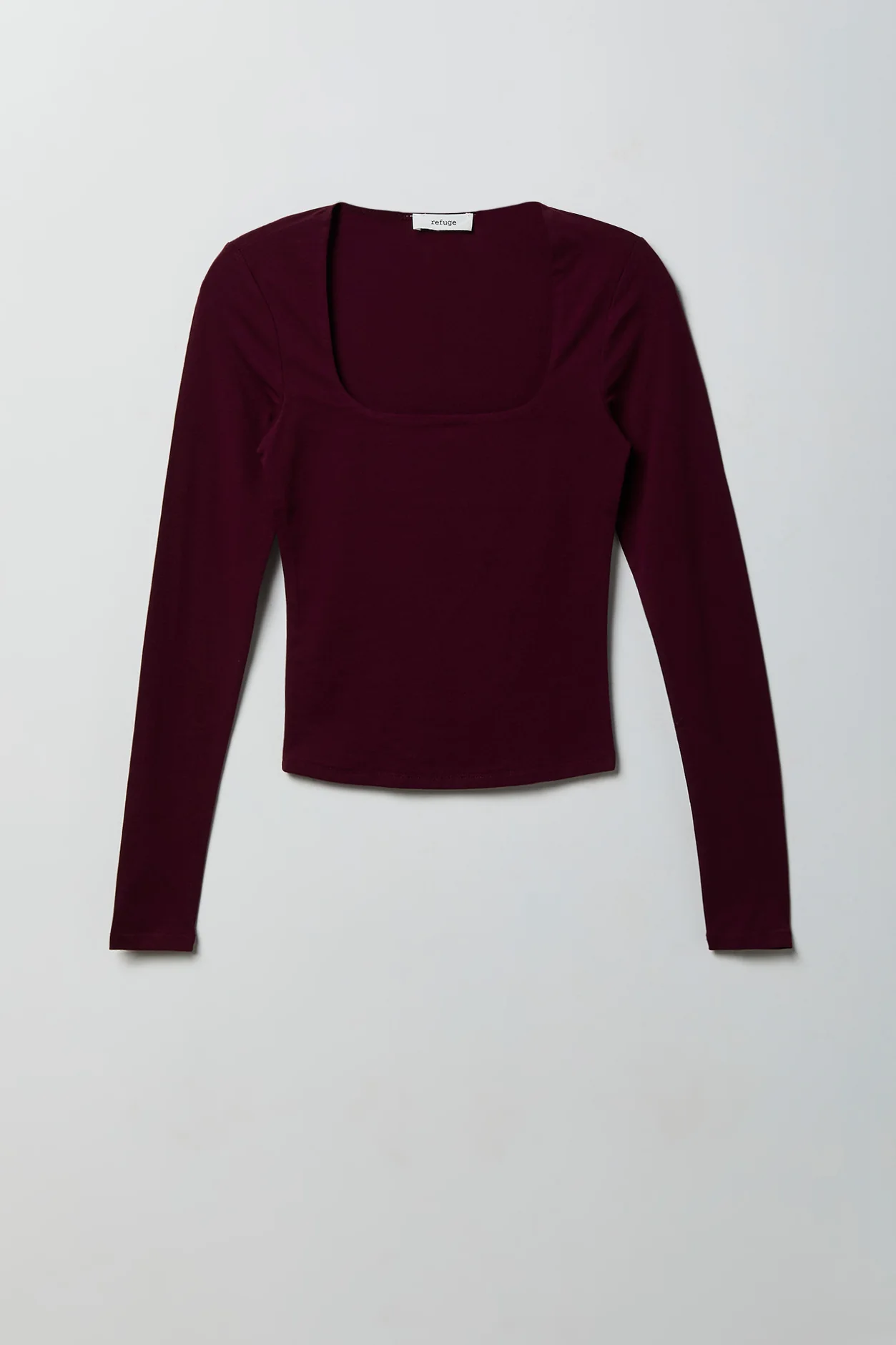 Soft Contour Square Neck Long Sleeve Top - Image 7