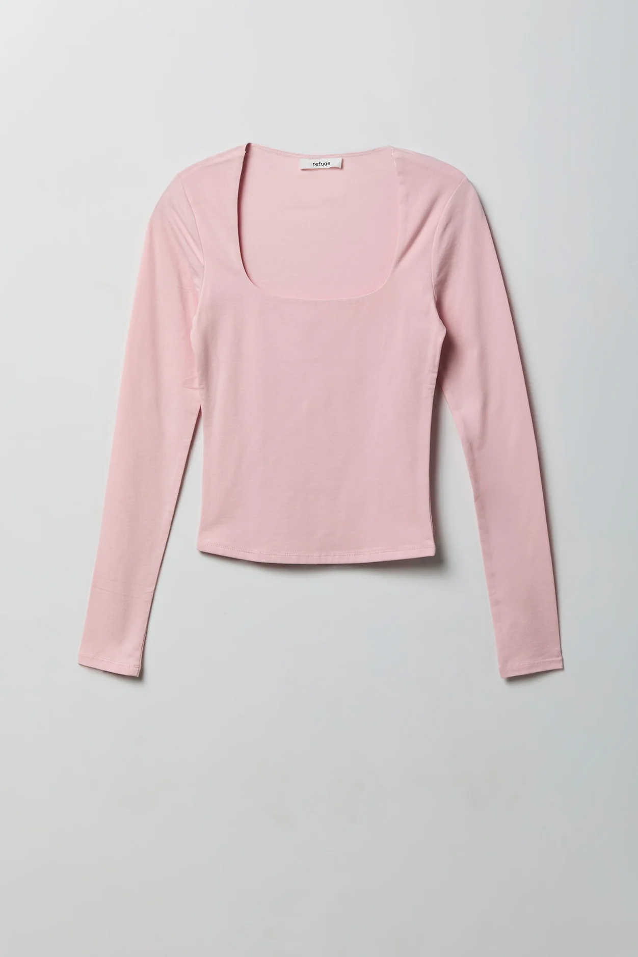 Soft Contour Square Neck Long Sleeve Top - Image 9