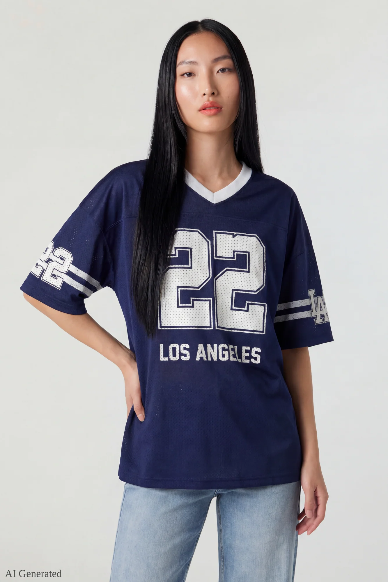 Graphic Mesh Jersey - Image 17