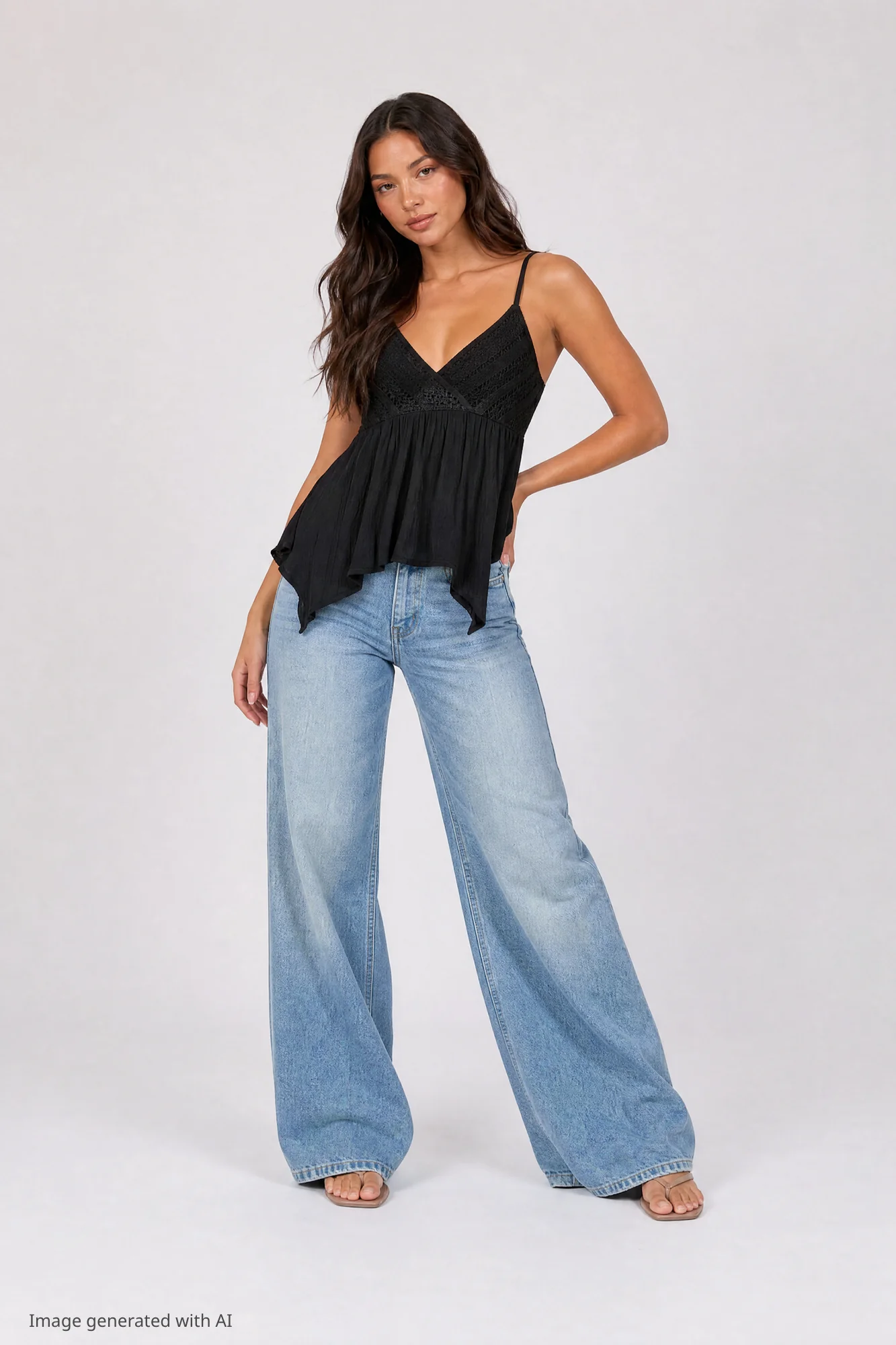Surplice Babydoll Tank - Image 18