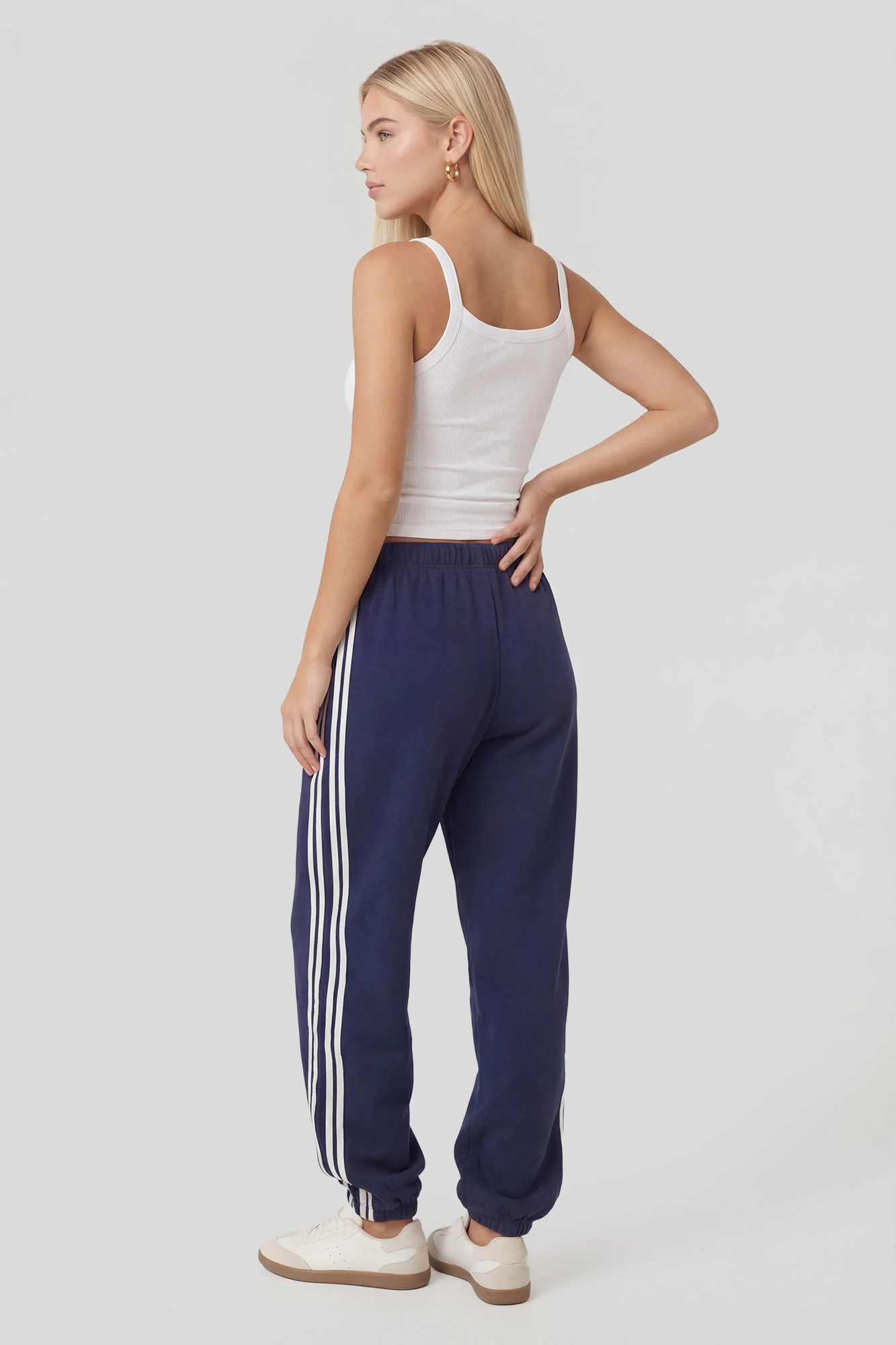 Striped Side Fleece Jogger - Image 6