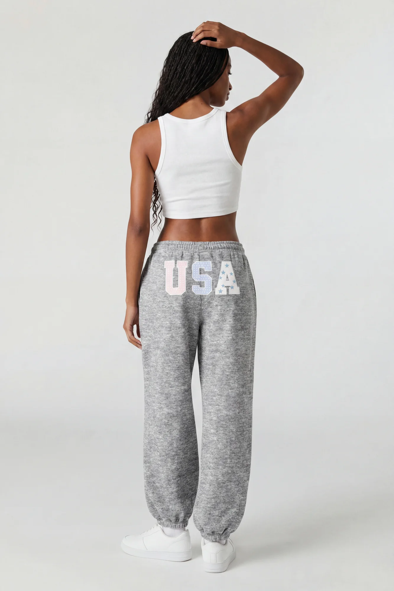 Fleece Graphic Jogger - Image 5