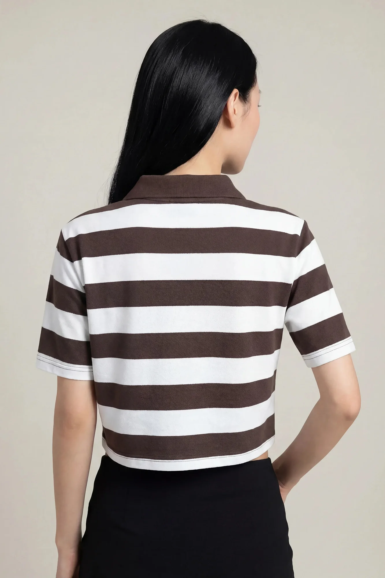 Embroidered Boxy Polo - Image 6