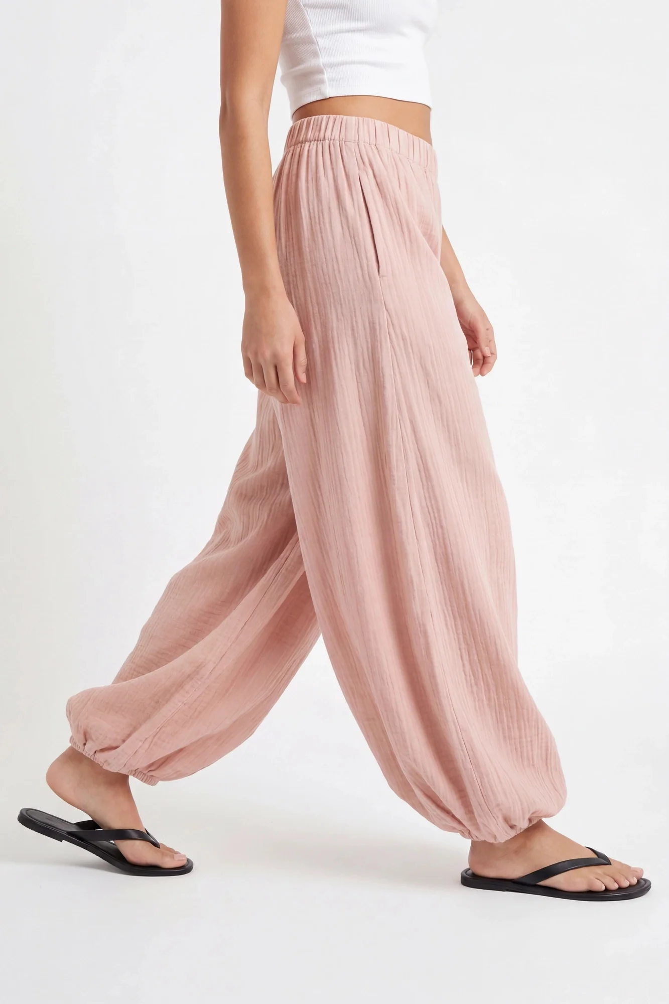 Gauze Balloon Pant - Image 14