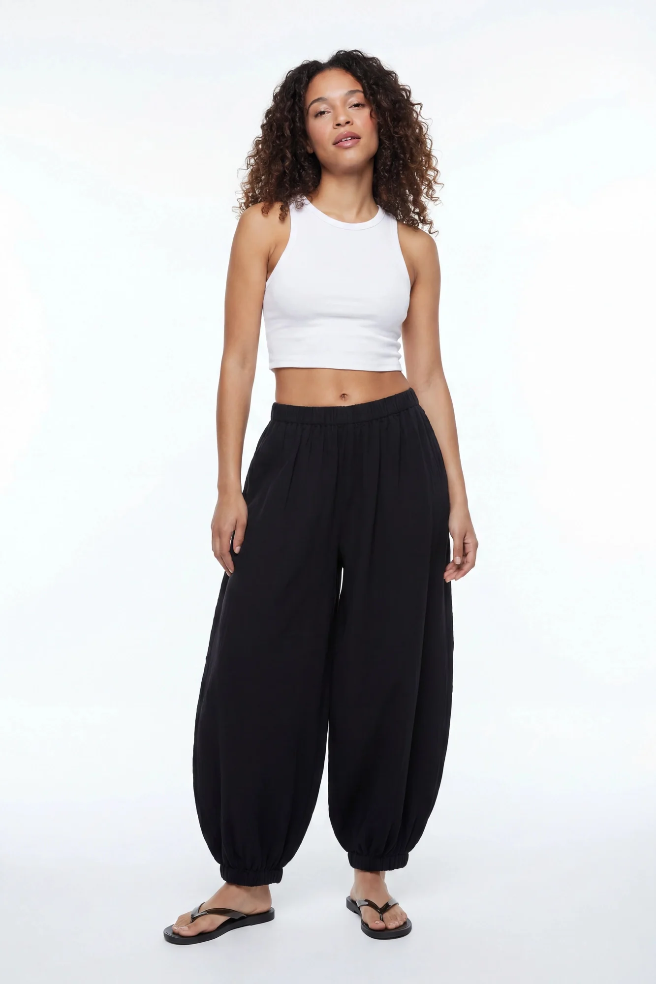 Gauze Balloon Pant - Image 4