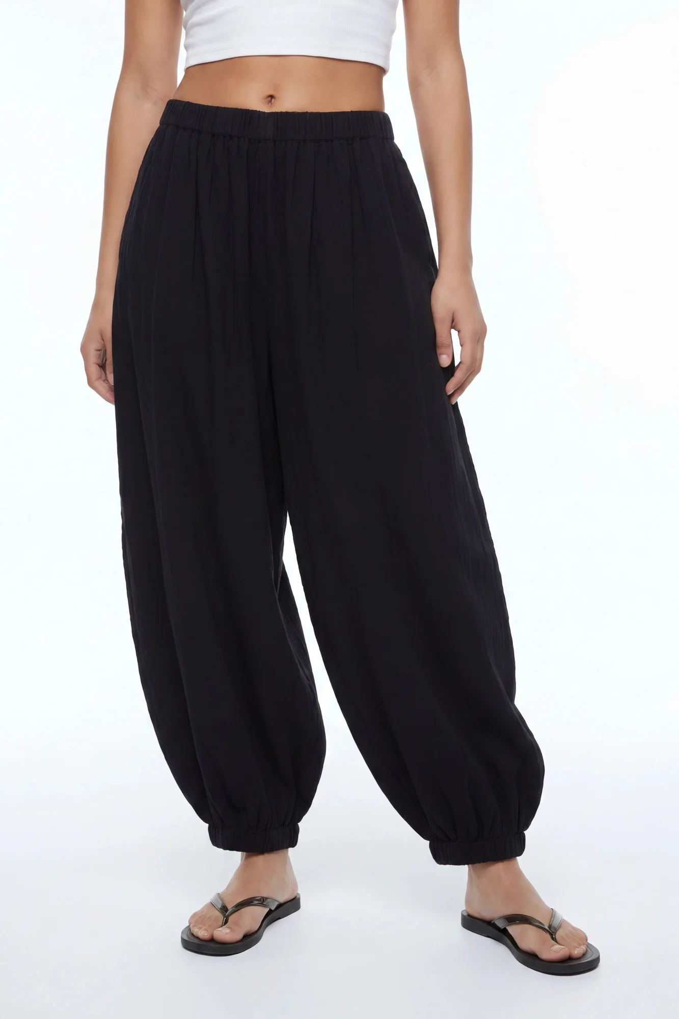 Gauze Balloon Pant - Image 5