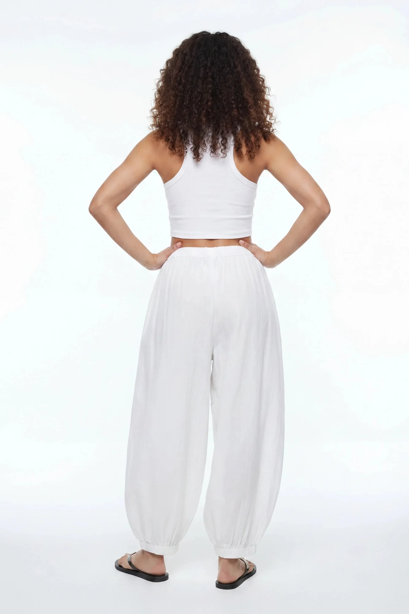 Gauze Balloon Pant - Image 9