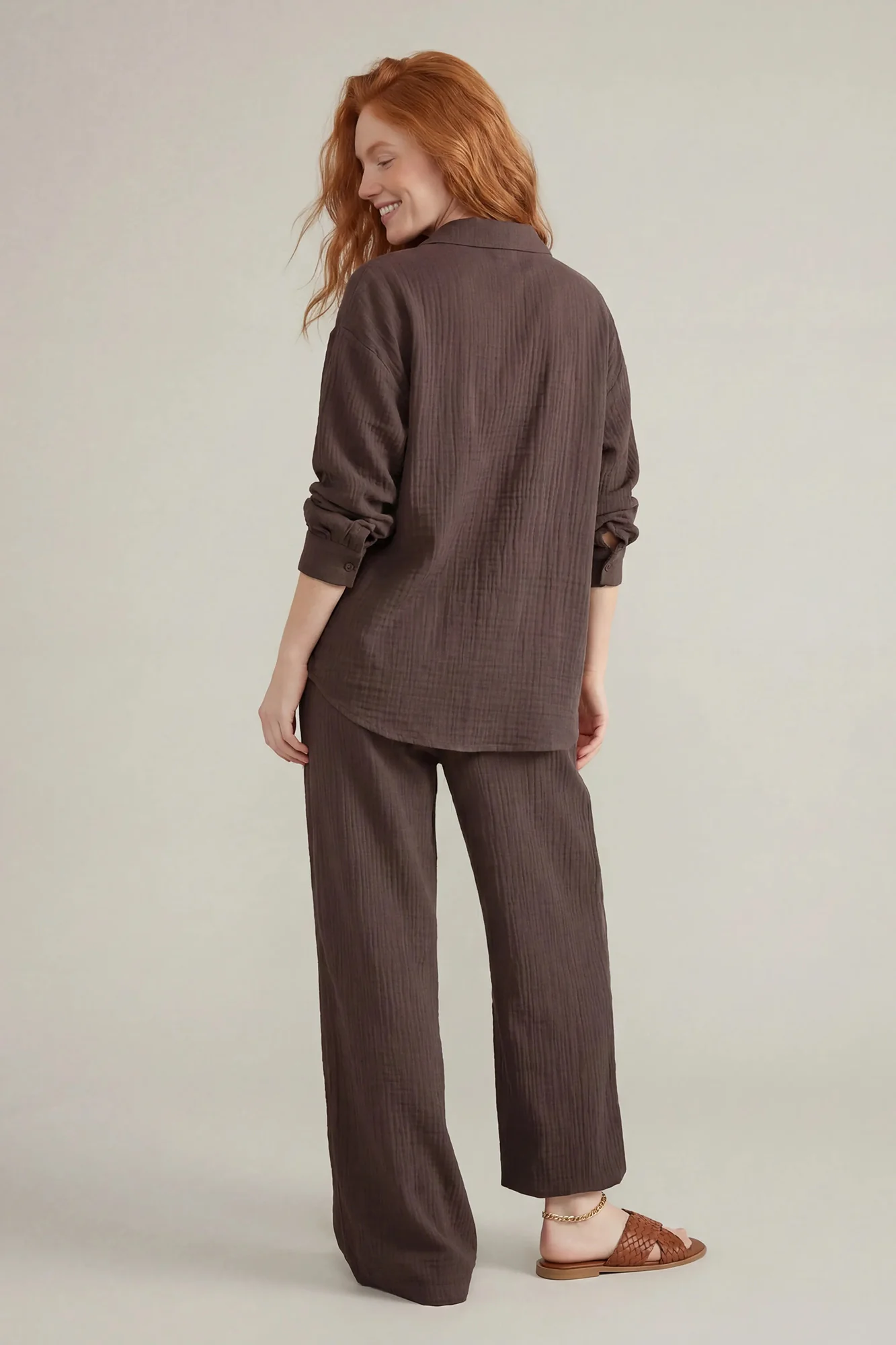 Textured Drawstring Pant - Image 4
