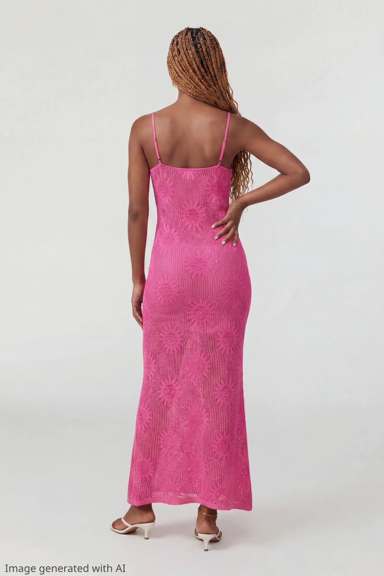 Crochet Sun Maxi Dress - Image 12