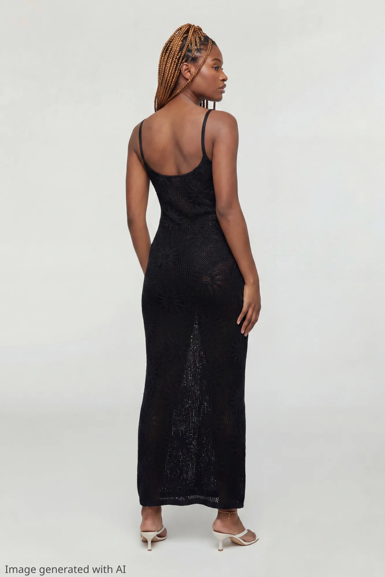 Crochet Sun Maxi Dress - Image 4