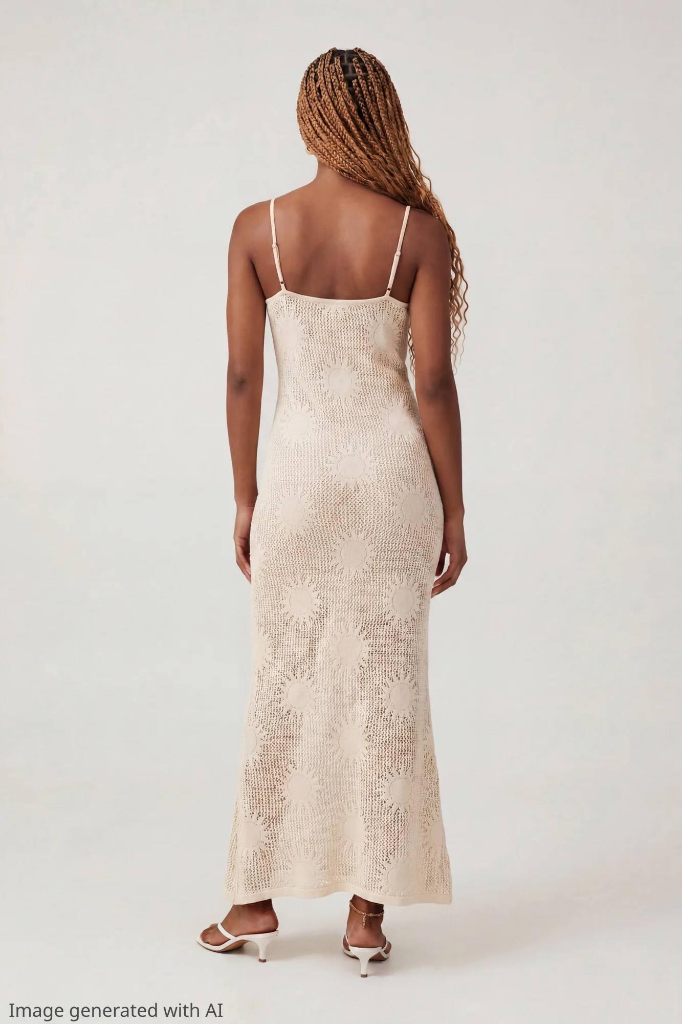 Crochet Sun Maxi Dress - Image 6