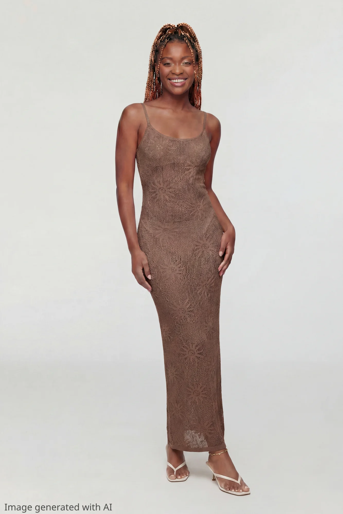 Crochet Sun Maxi Dress - Image 7