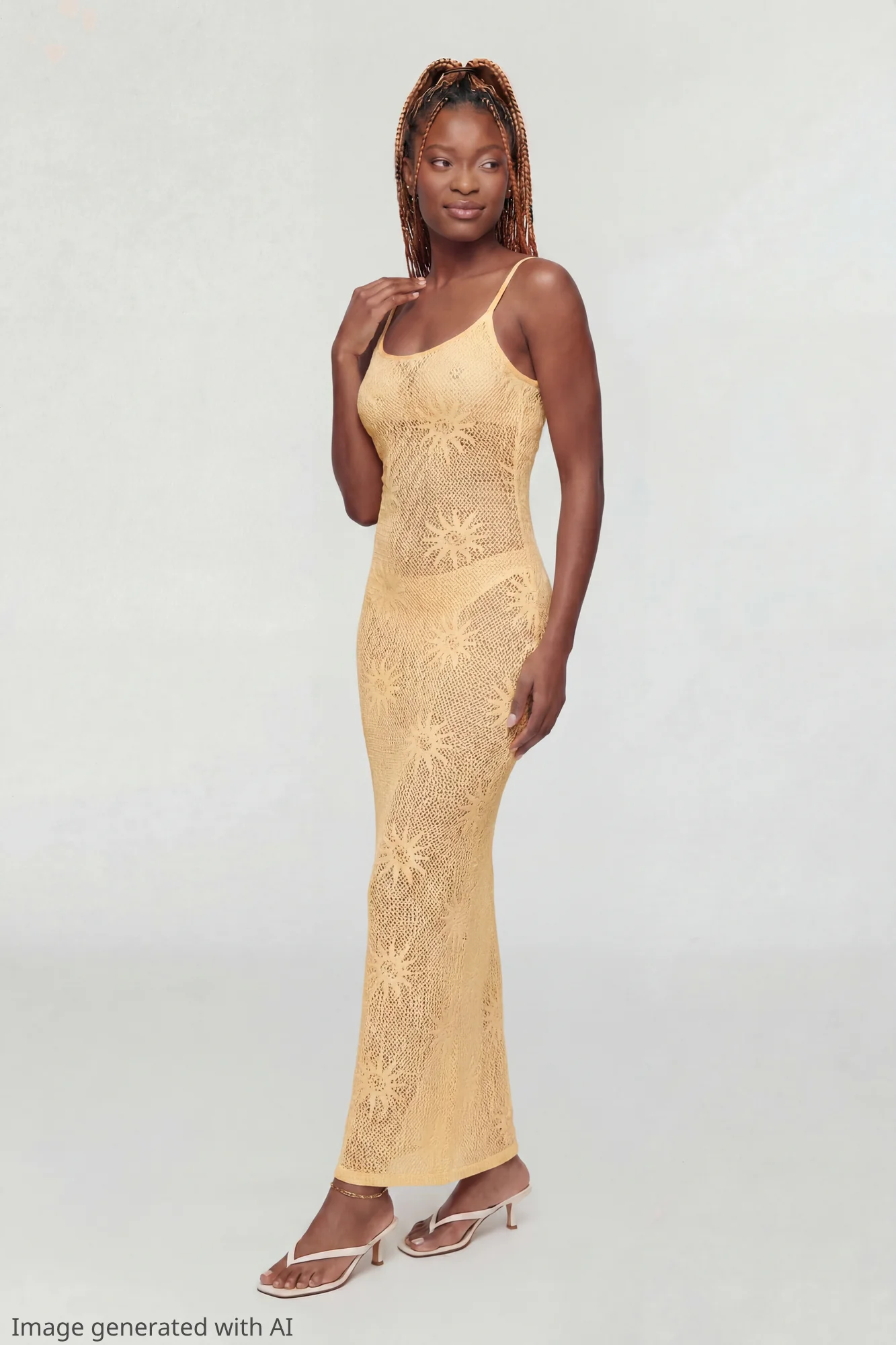 Crochet Sun Maxi Dress - Image 9