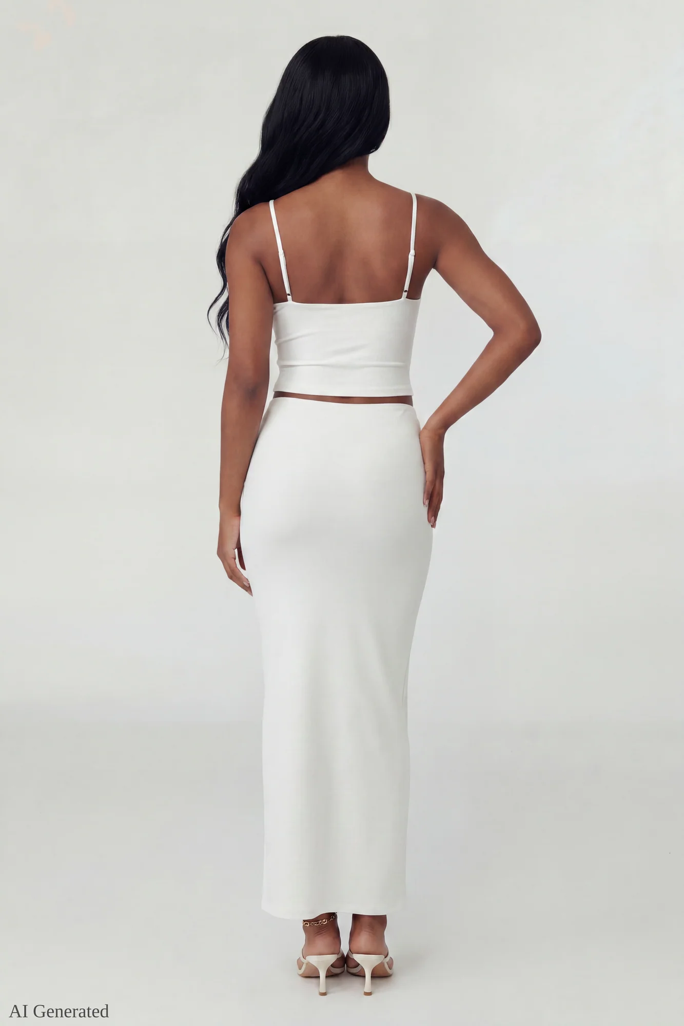 Floral Tank & Maxi Skirt Set - Image 8