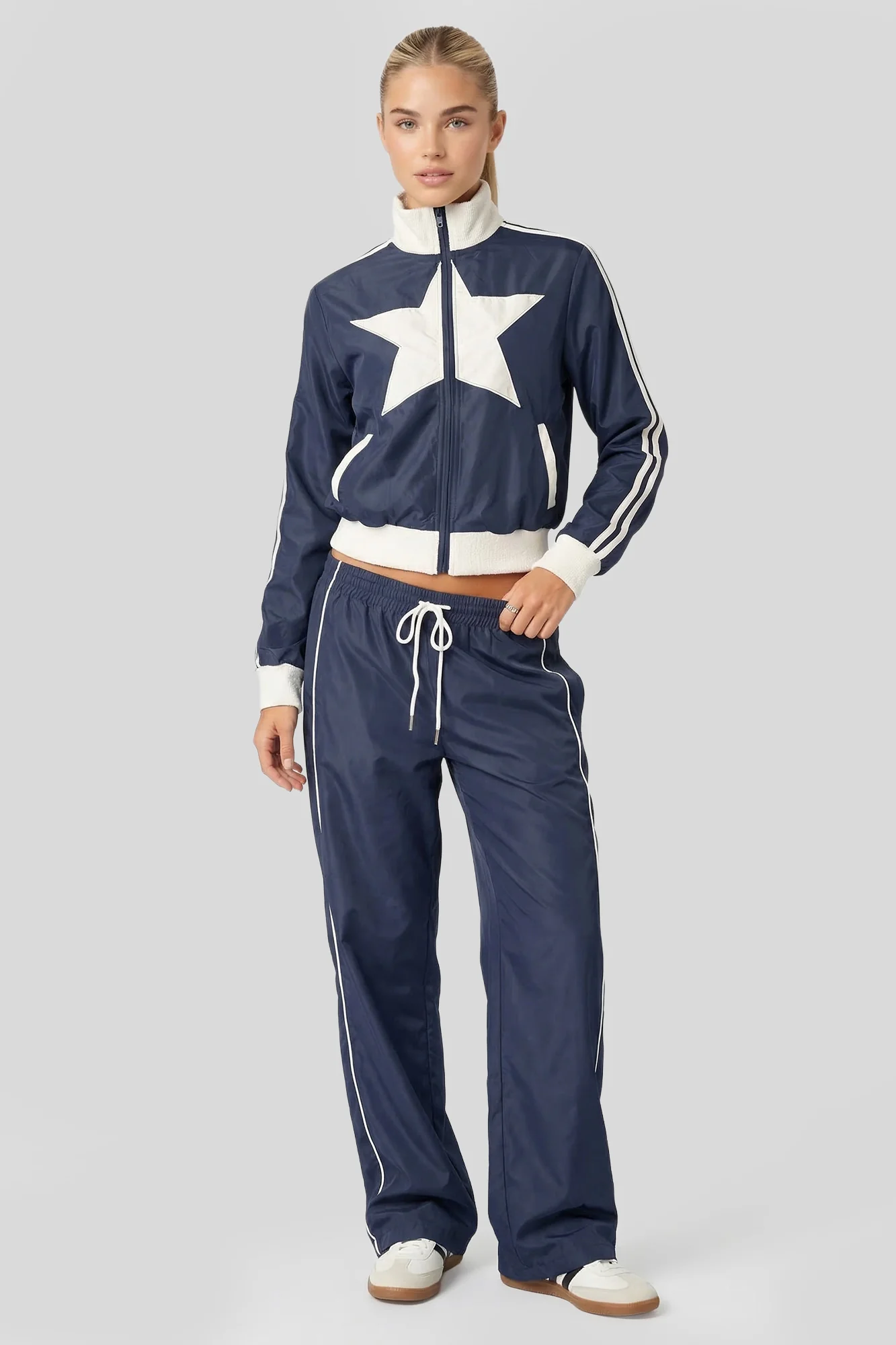 Nylon Star Track Jacket - Image 10