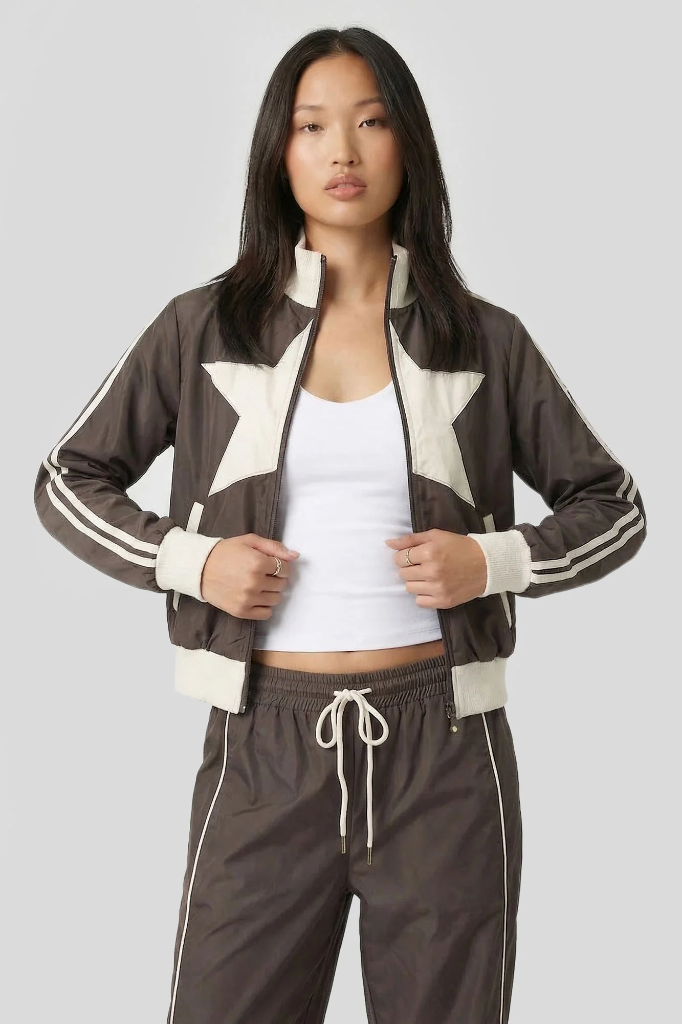Nylon Star Track Jacket - Image 11