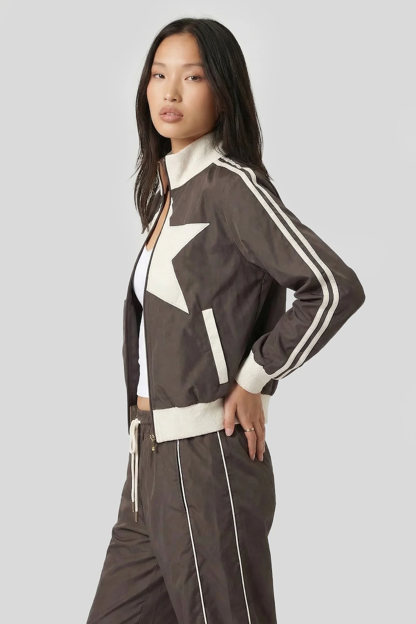 Nylon Star Track Jacket - Image 14