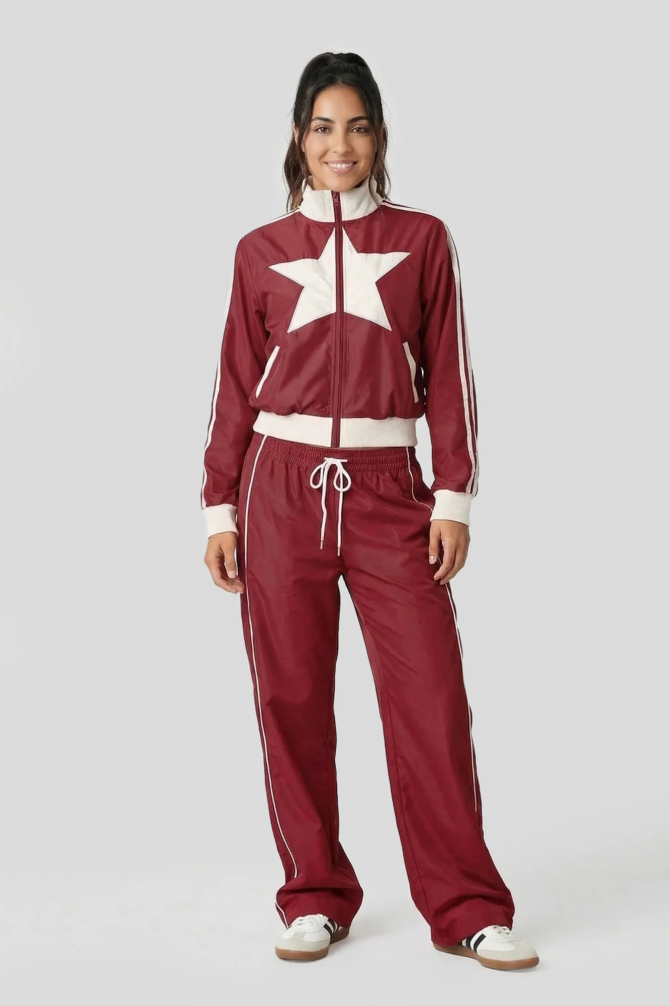 Nylon Star Track Jacket - Image 6
