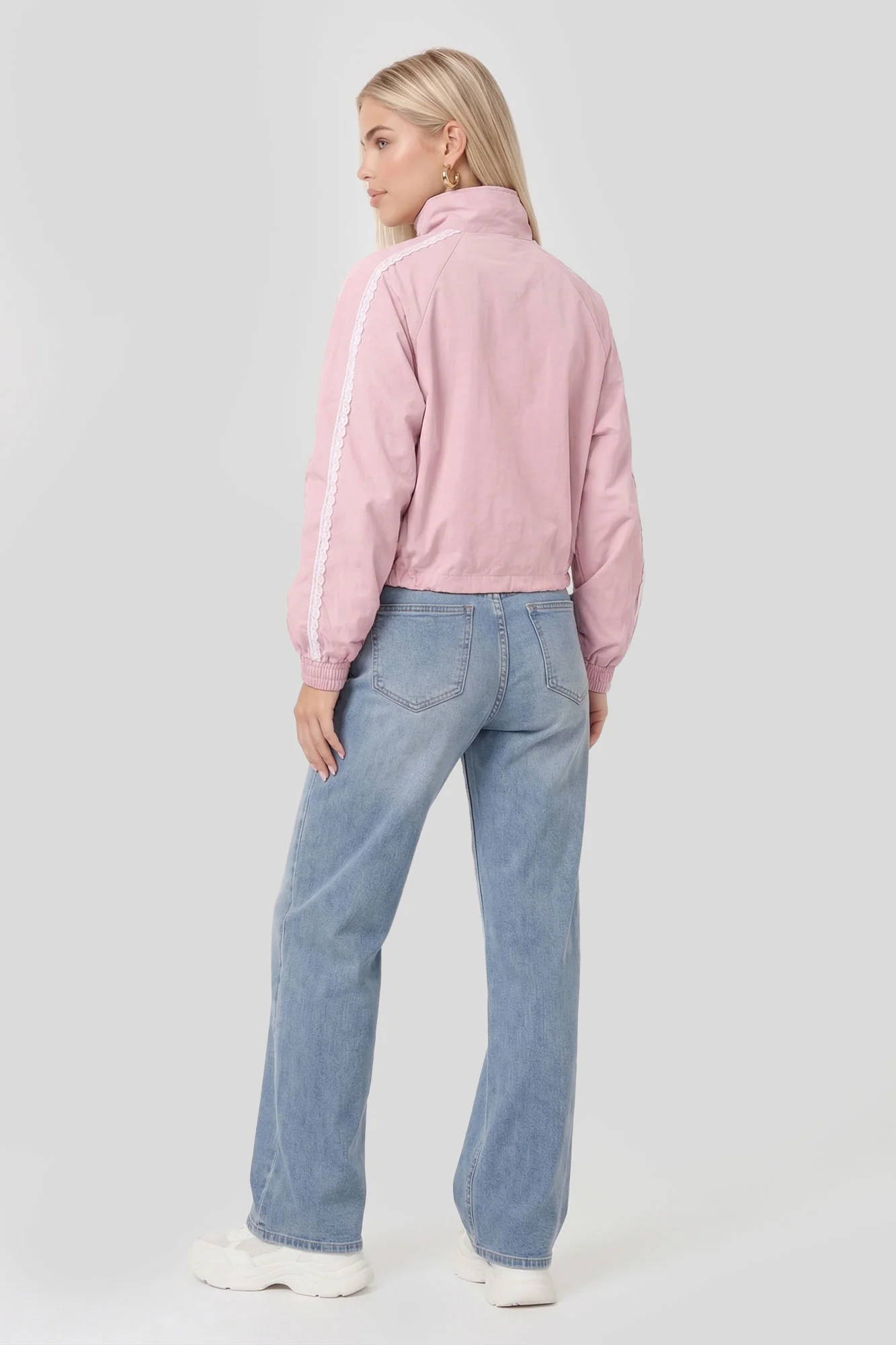 Lace Trim Windbreaker - Image 14