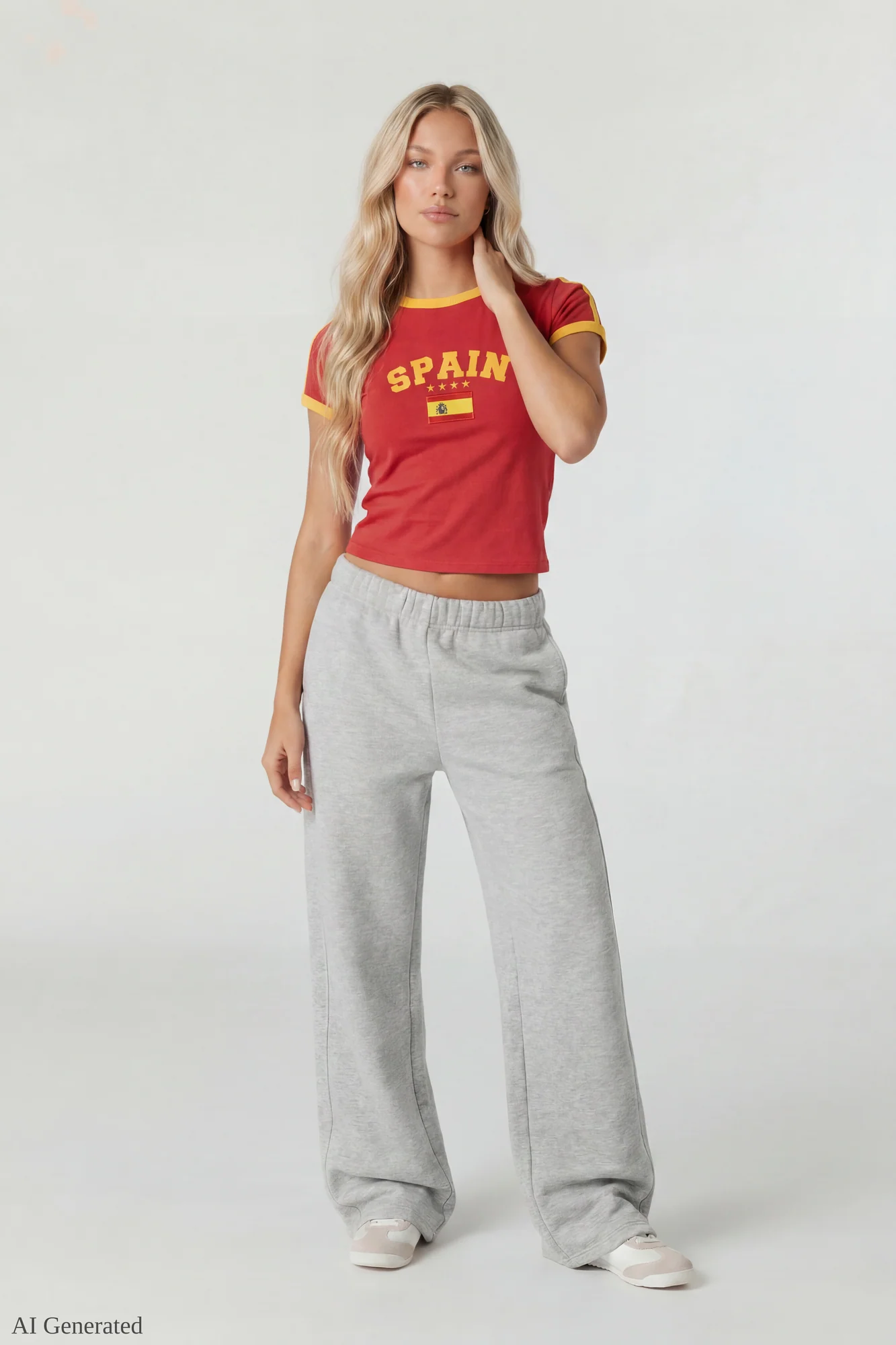 Graphic Ringer Baby Tee - Image 13