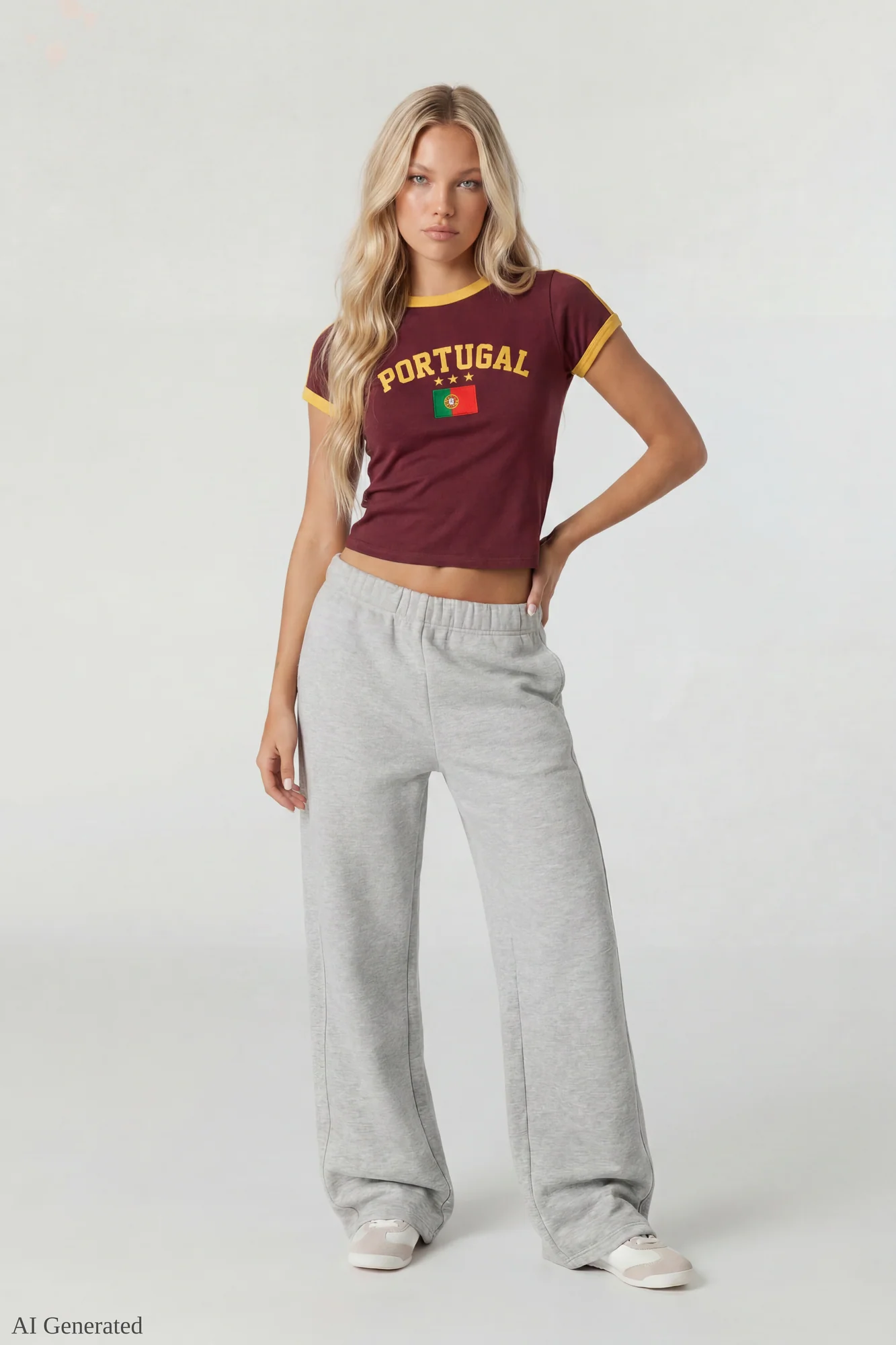Graphic Ringer Baby Tee - Image 15