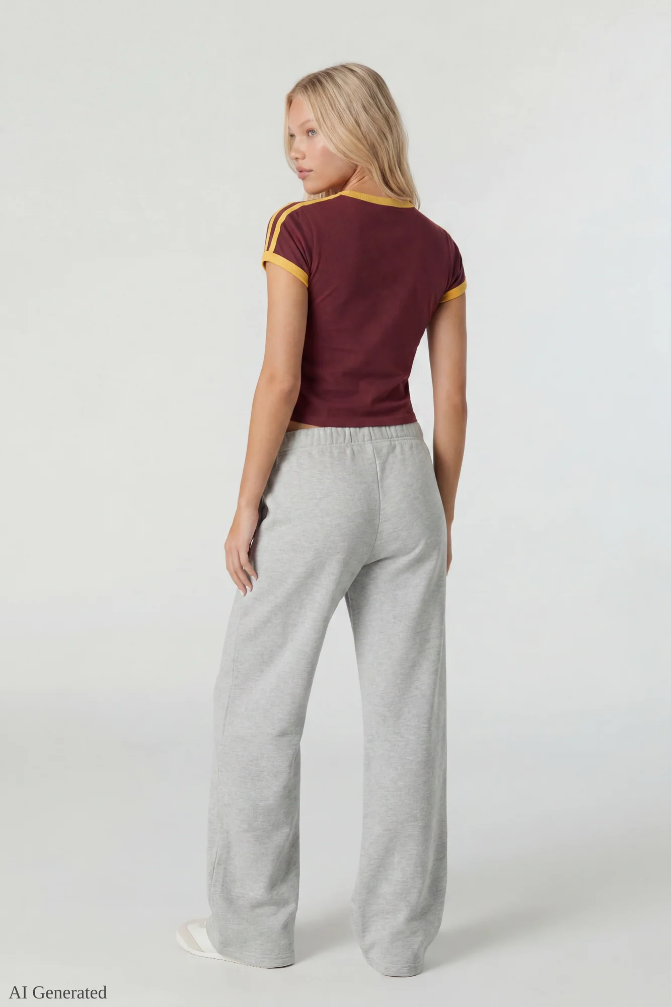 Graphic Ringer Baby Tee - Image 16